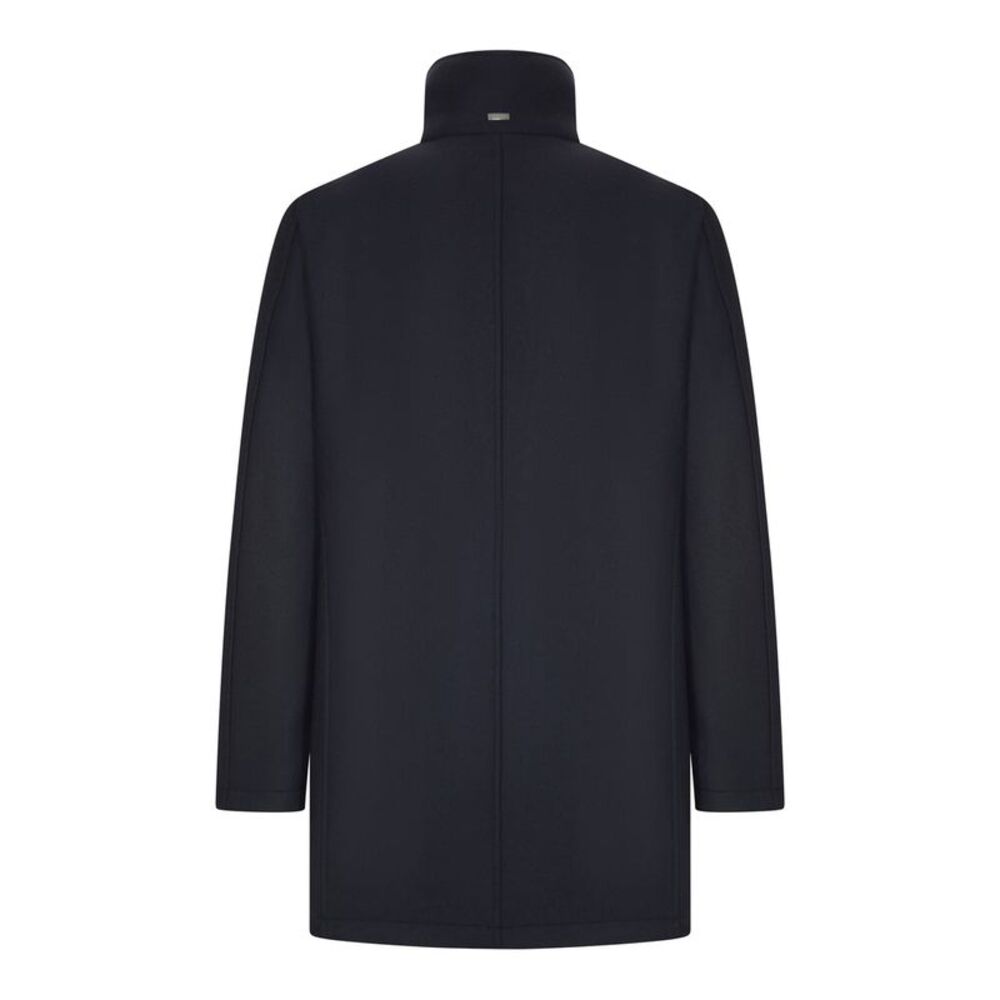 Herno Men Coat With High Collar And Contrasting Interior - Picture 2 of 2